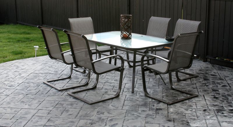 Decorative Stamped Patio