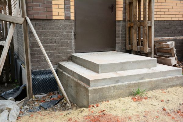 Cost of Cement Steps Construction in Greensboro